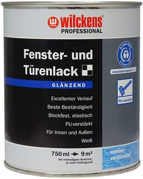 Wilckens Professional Fenster- & Türenlack, Weiß